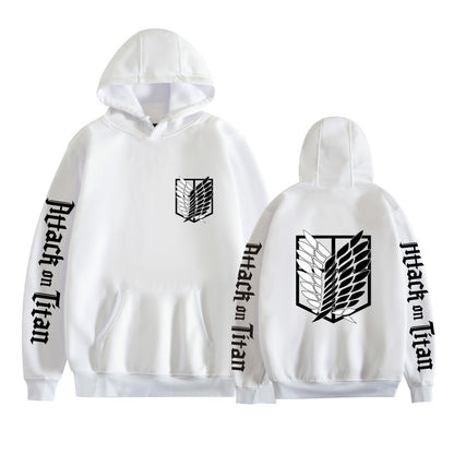 Cartoon Print Hooded Sweatshirt