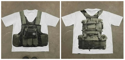 Cartoon Print Mens T-Shirt