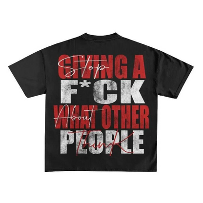 Cartoon Print Mens T-Shirt