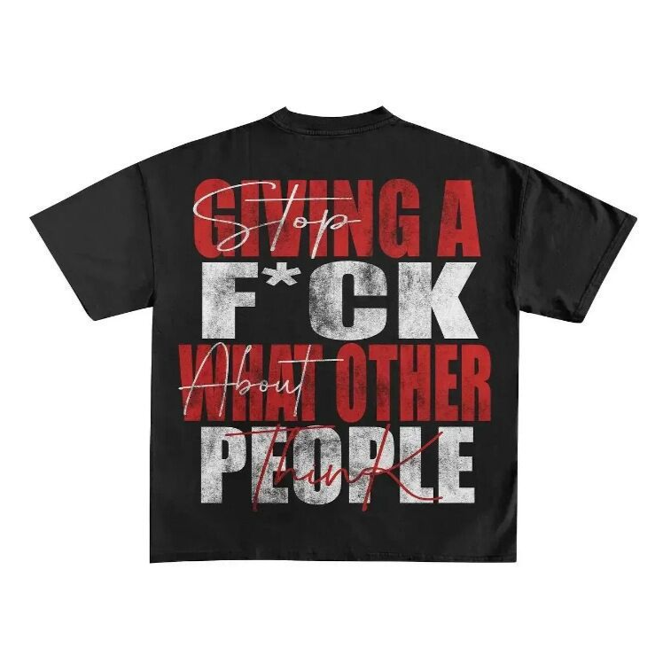 Cartoon Print Mens T-Shirt