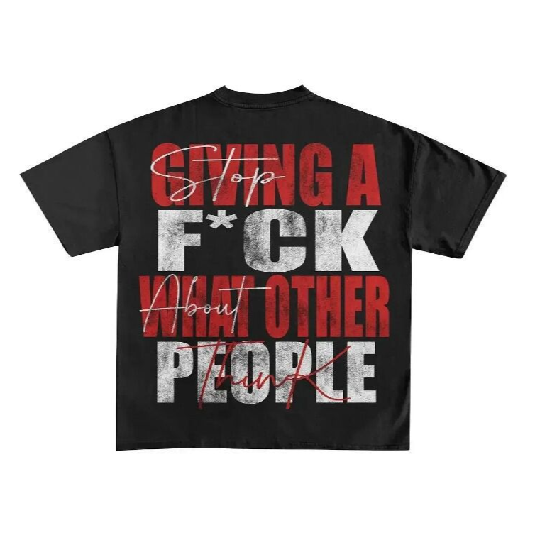 Cartoon Print Mens T-Shirt