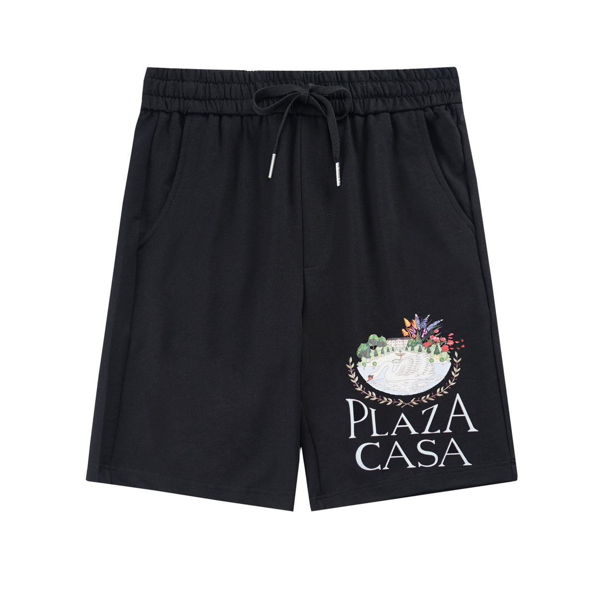 Cartoon-printed fashionable loose-fitting shorts