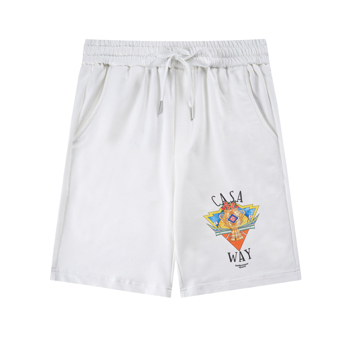 Cartoon-printed fashionable loose-fitting shorts