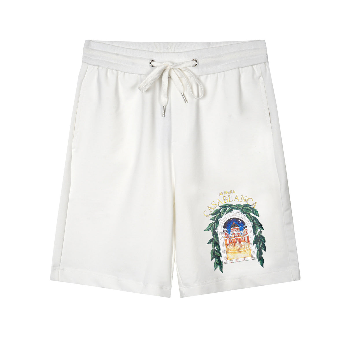 Cartoon-printed fashionable loose-fitting shorts