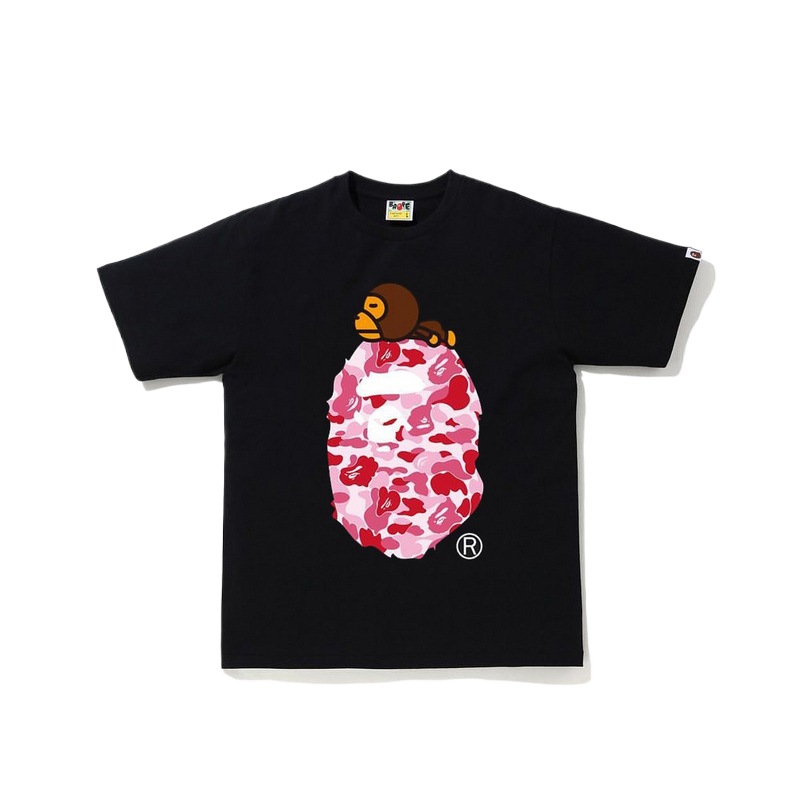 Cartoon Printed T-Shirt for Men and Women, Half-Sleeved Short T-Shirt