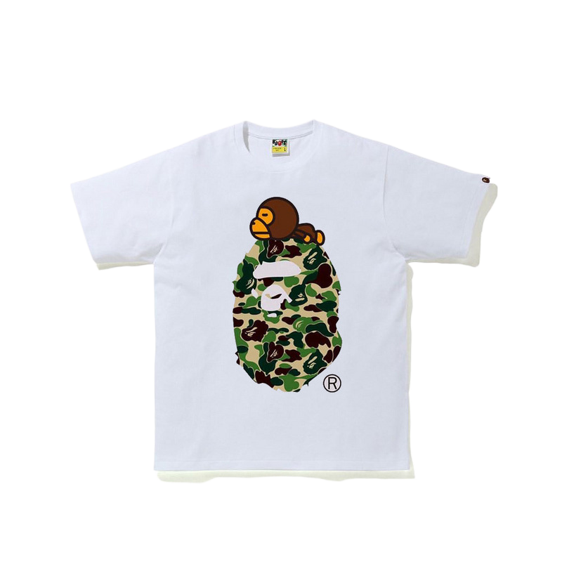 Cartoon Printed T-Shirt for Men and Women, Half-Sleeved Short T-Shirt