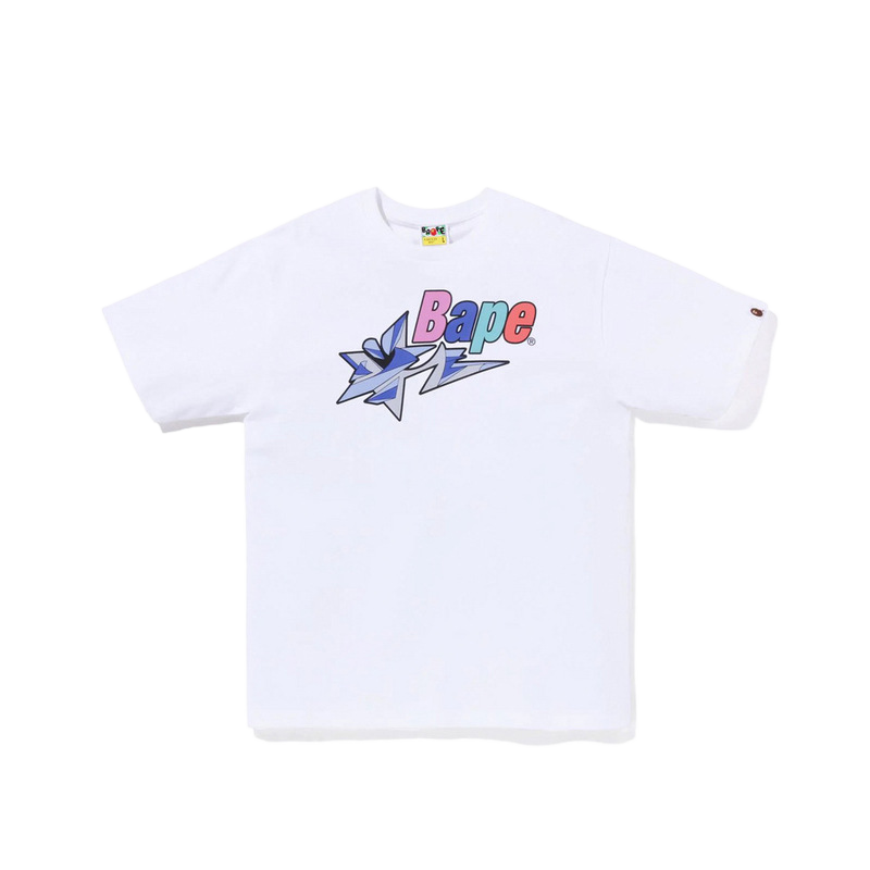 Cartoon Printed T-Shirt for Men and Women, Half-Sleeved Short T-Shirt