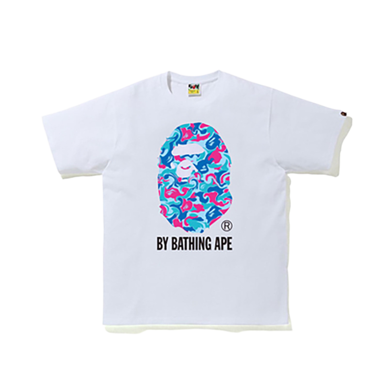 Cartoon Printed T-Shirt for Men and Women, Half-Sleeved Short T-Shirt