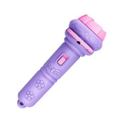 Cartoon Projection Flashlight for Kids Early Education