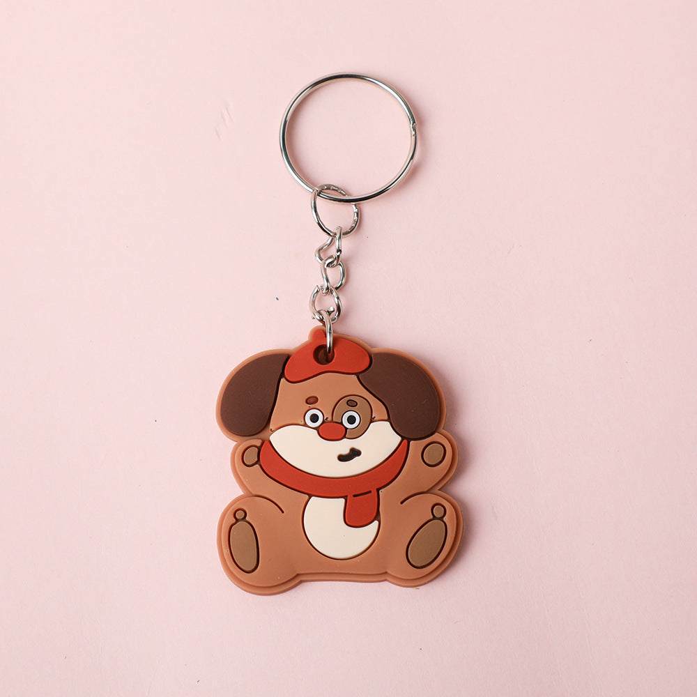 Cartoon PVC Keychain with Custom Logo