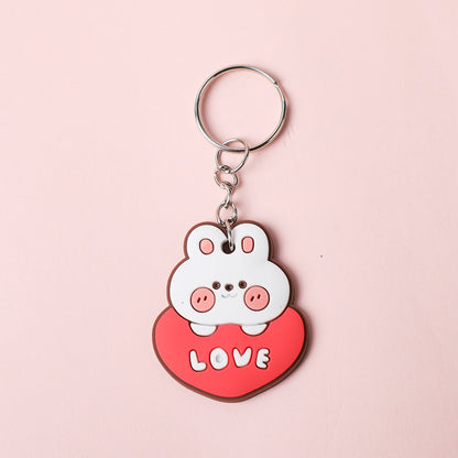 Cartoon PVC Keychain with Custom Logo