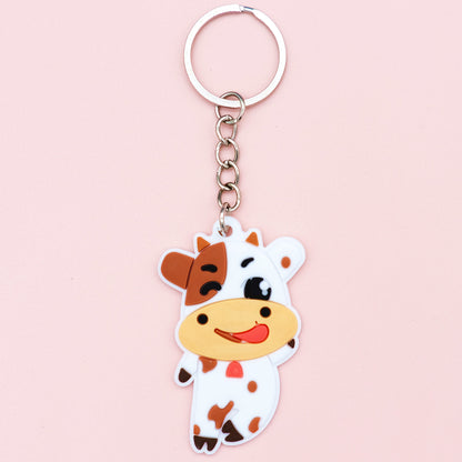 Cartoon PVC Keychain with Custom Logo