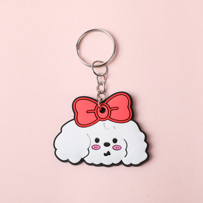 Cartoon PVC Keychain with Custom Logo
