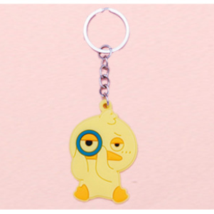 Cartoon PVC Keychain with Custom Logo