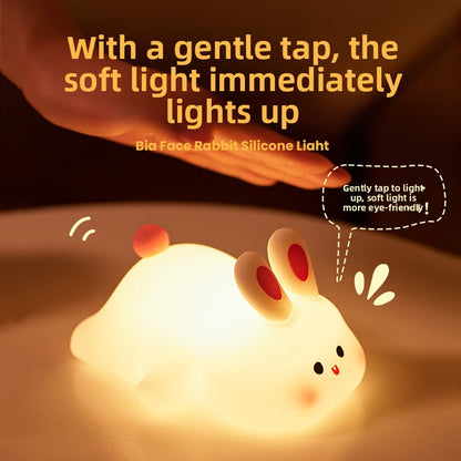 Cartoon Rabbit Touch Sensor Night Light