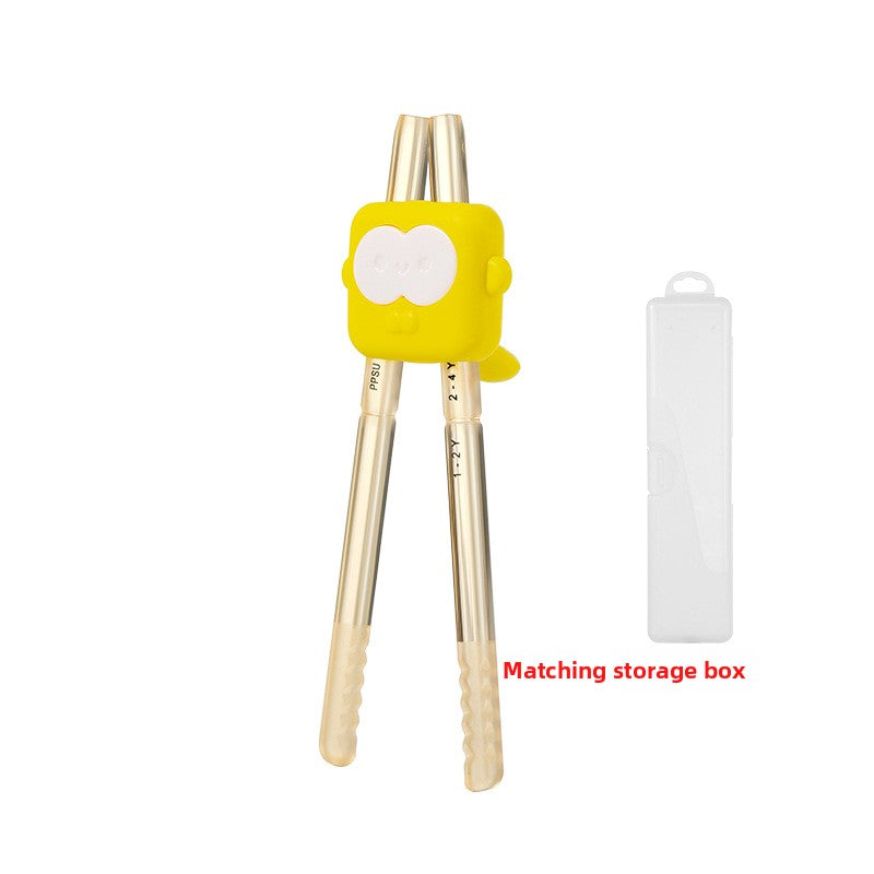Cartoon-shaped adjustable chopsticks