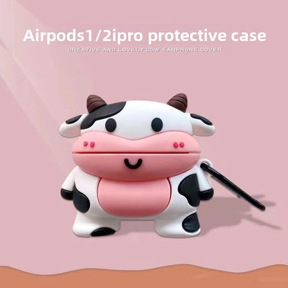 Cartoon Silicone AirPods Case Cover