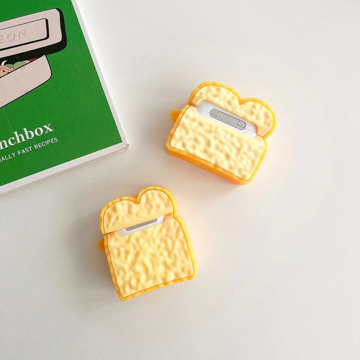 Cartoon Silicone Case for AirPods with Pendant