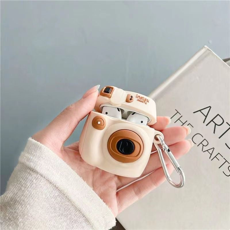 Cartoon Silicone Case for AirPods with Pendant