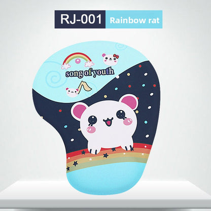 Cartoon silicone mouse pad