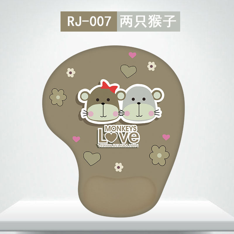 Cartoon silicone mouse pad