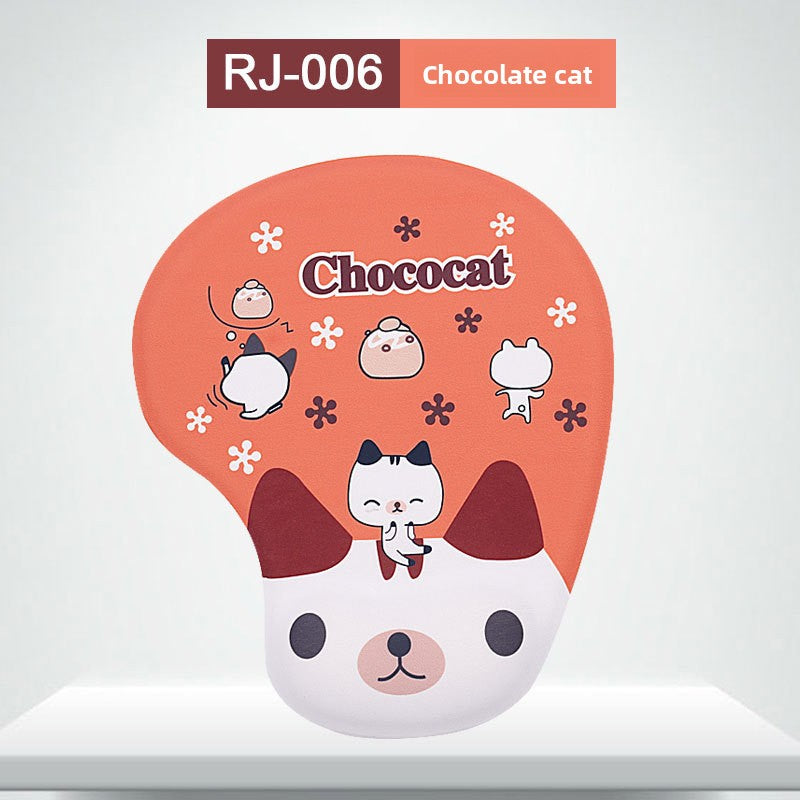 Cartoon silicone mouse pad
