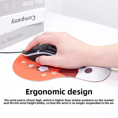 Cartoon silicone mouse pad