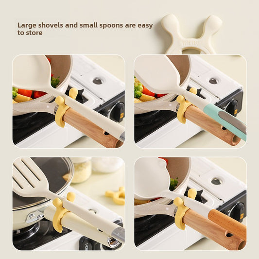 Cartoon Silicone Utensil Holder