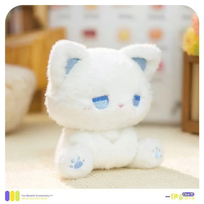 Cartoon sitting cat