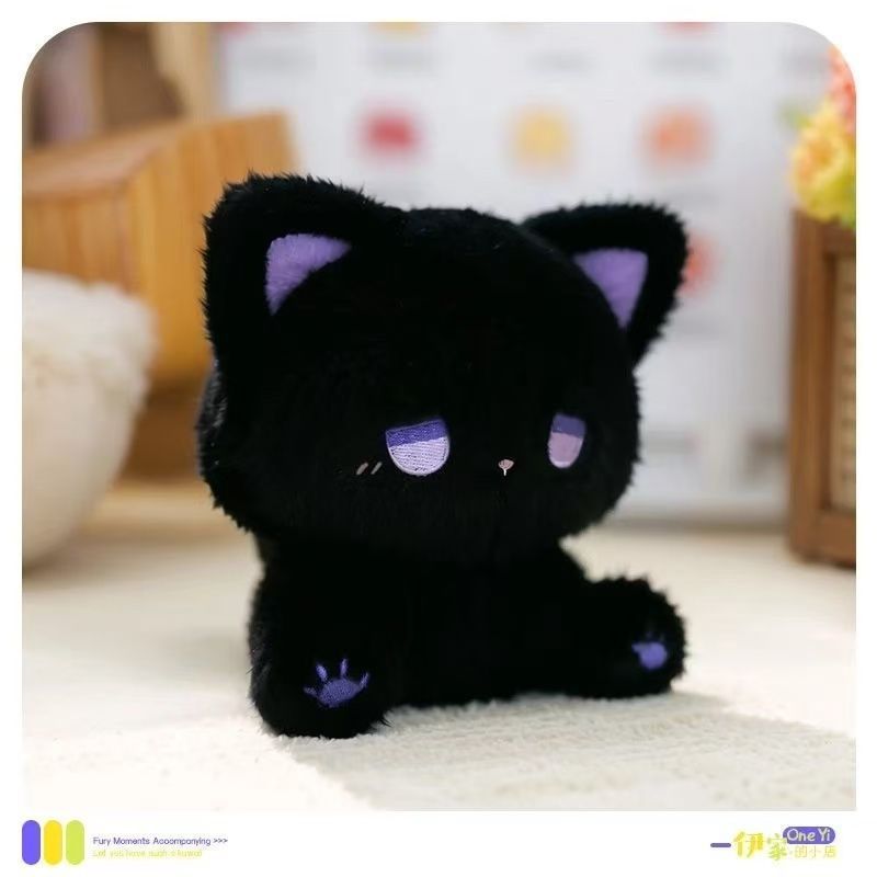 Cartoon sitting cat