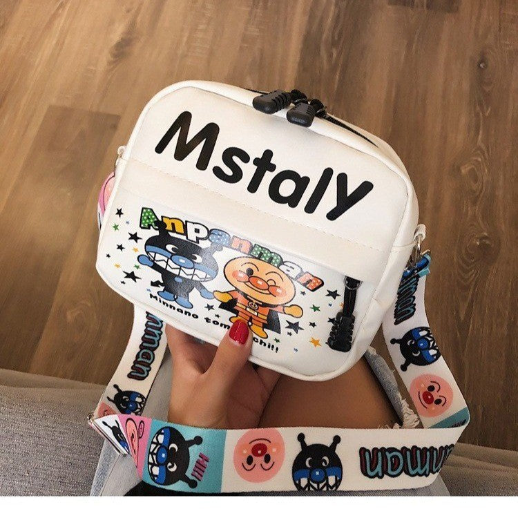 Cartoon Small Crossbody Bag for Kids and Students