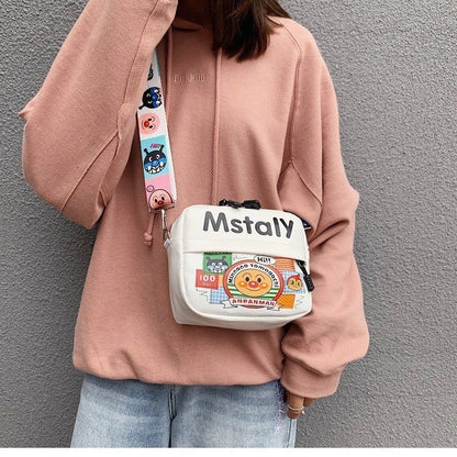 Cartoon Small Crossbody Bag for Kids and Students
