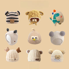 Embroidered bear khaki
