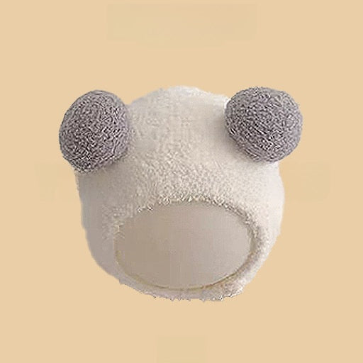 Cartoon-style warm knitted hat