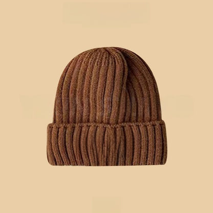 Cartoon-style warm knitted hat