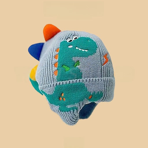 Cartoon-style warm knitted hat