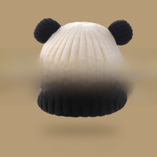 Cartoon-style warm knitted hat