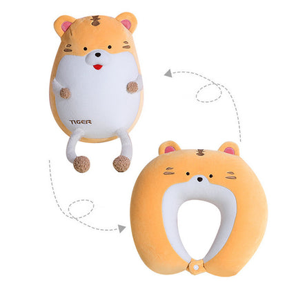 Cartoon U-shaped pillow