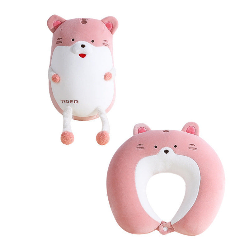Cartoon U-shaped pillow