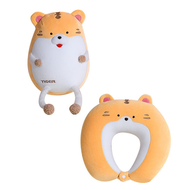 Cartoon U-shaped pillow