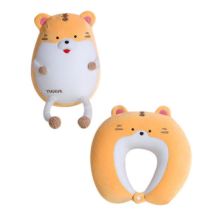 Cartoon U-shaped pillow