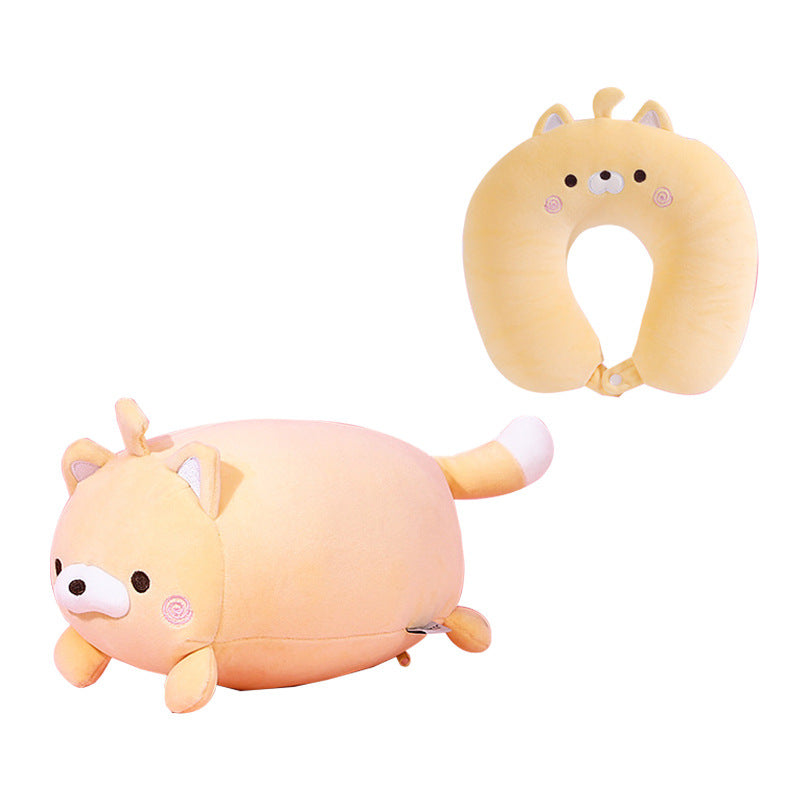 Cartoon U-shaped pillow