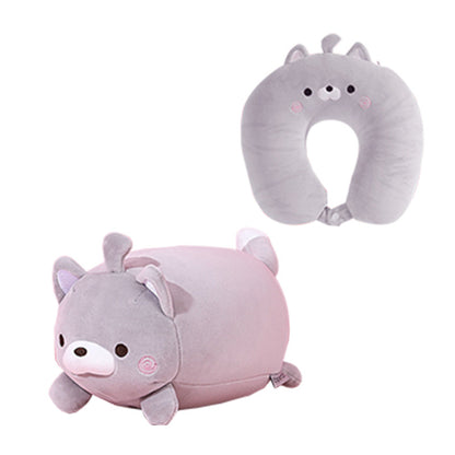 Cartoon U-shaped pillow
