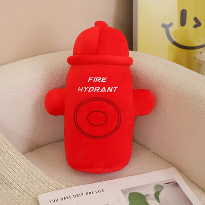 Cartoon Vehicle Plush Toy for Kids