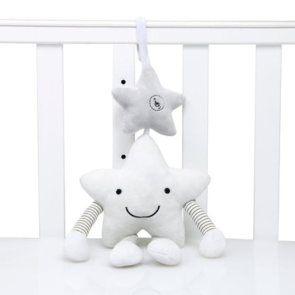 Cartoon White Five-Pointed Star Baby Wind Chime Toy