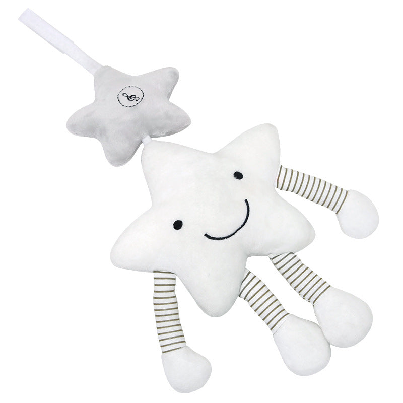 Cartoon White Five-Pointed Star Baby Wind Chime Toy