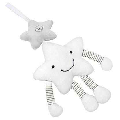 Cartoon White Five-Pointed Star Baby Wind Chime Toy