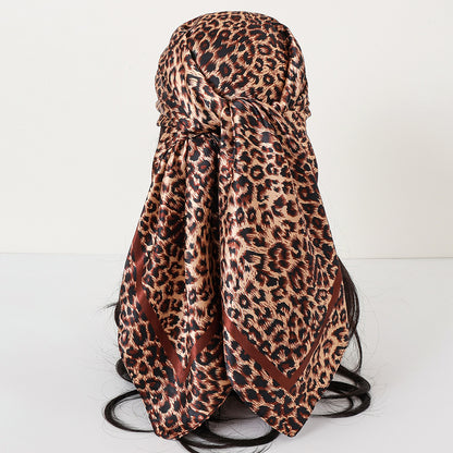 Cashew Print Satin Scarf