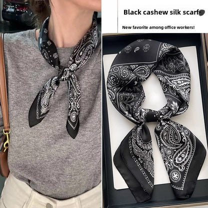 Cashew Print Square Scarf