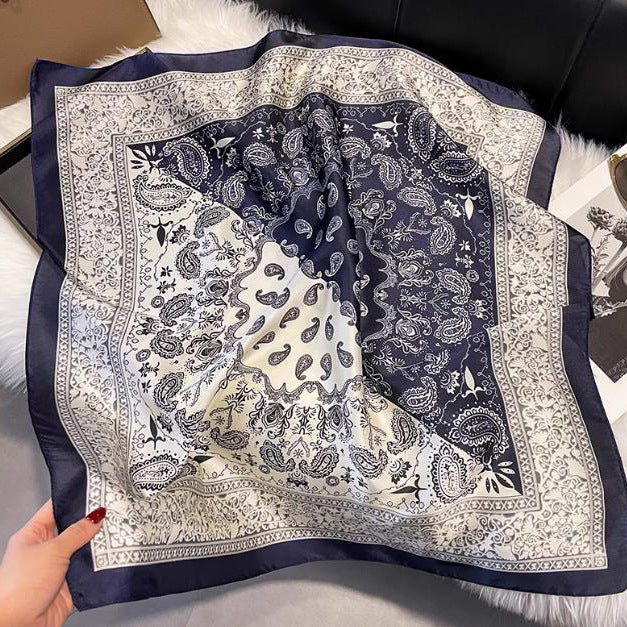 Cashew Print Square Scarf
